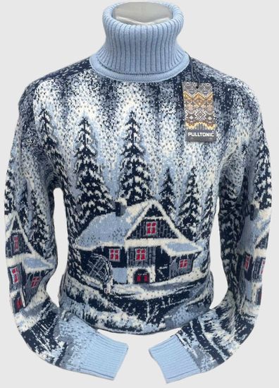 Pulltonic из шерсти и кашемира "Зимовье" Размеры (50-54)