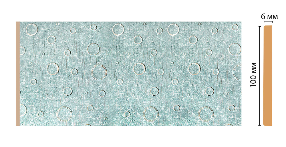 Панель декоративная Decomaster P10-38 99*6*2400мм