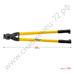 STAYER Hercules XC-30 d 30мм 600мм, Кабелерез (2334-60_z02)