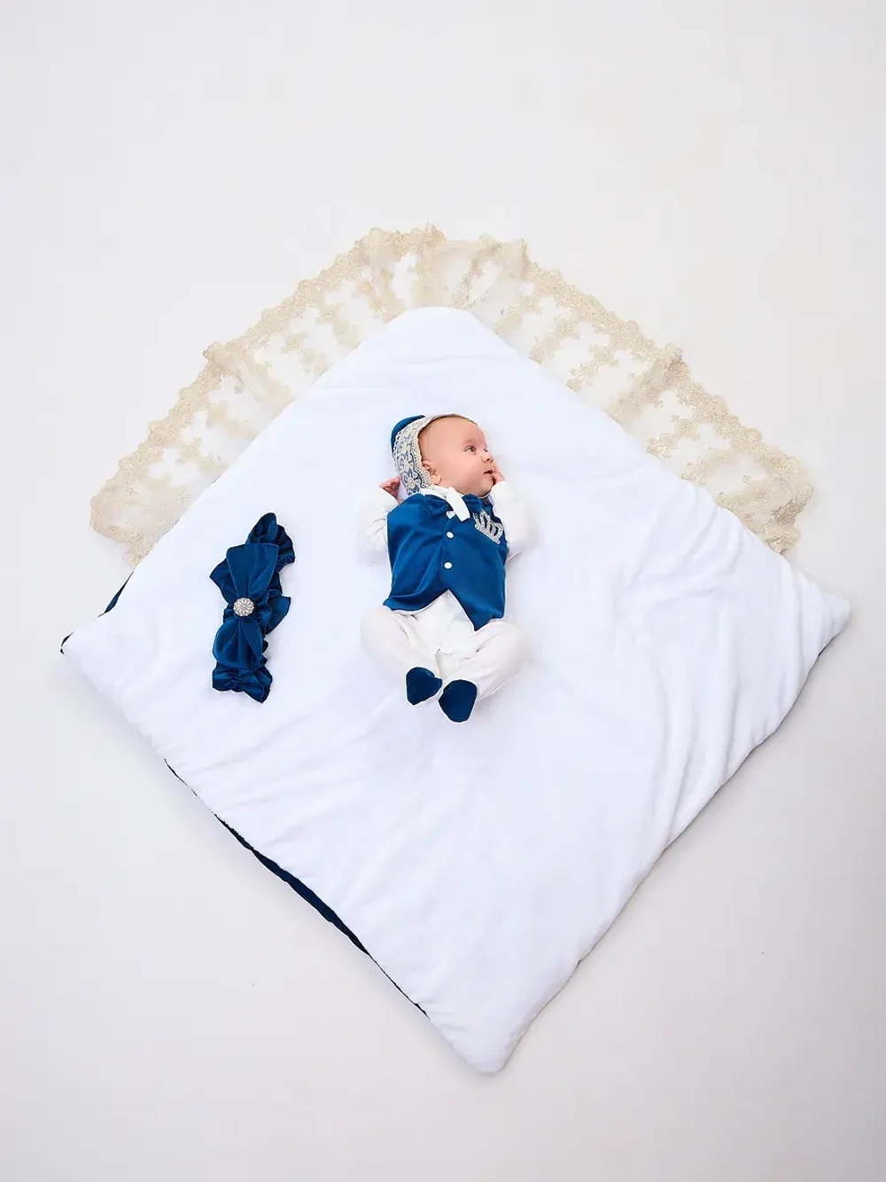 конверт с переноской на выписку для новорожденного осень