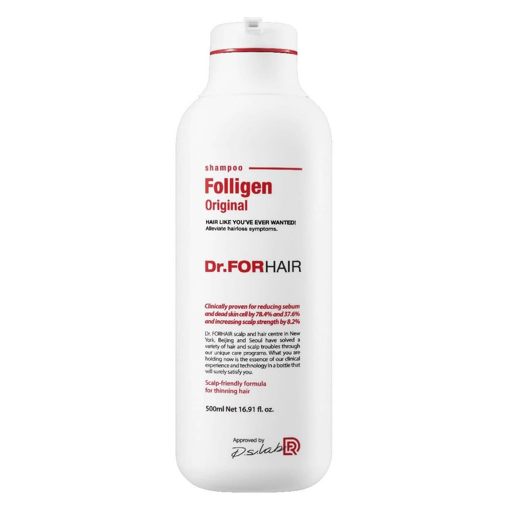 Шампунь с липосомами против выпадения волос Dr.Forhair Folligen Shampoo - 500 мл