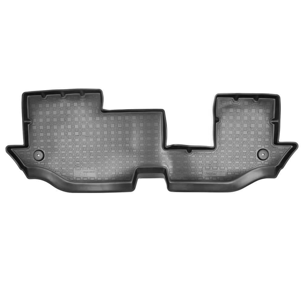 Ковры в салон Norplast/Unidec для Volkswagen Teramont (2017-), Черный, 3 ряд, арт.NPA00-C95-611-1