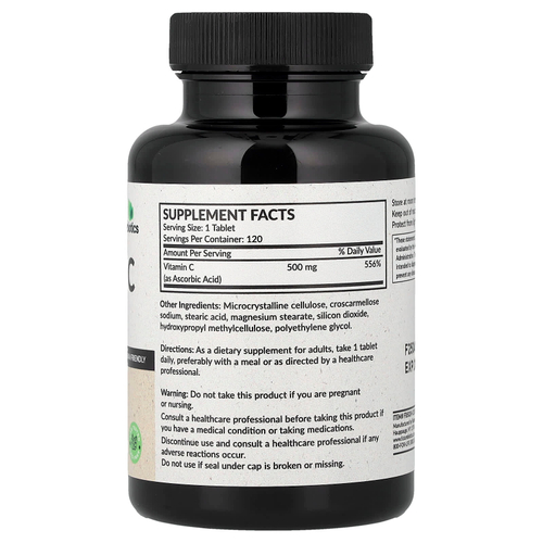 Futurebiotics, витамин C, 500 мг, 120 таблеток