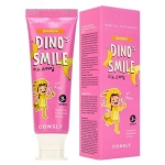 CNS KIDS Паста зубная гелевая детская Dino's Smile с ксилитом и вкусом банана, 60г Consly
