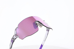 Спортивные очки HILX Savage (L) Shiny Crystal Grey Purple / Purple Lens