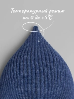 Чепчик детский вязаный на завязках