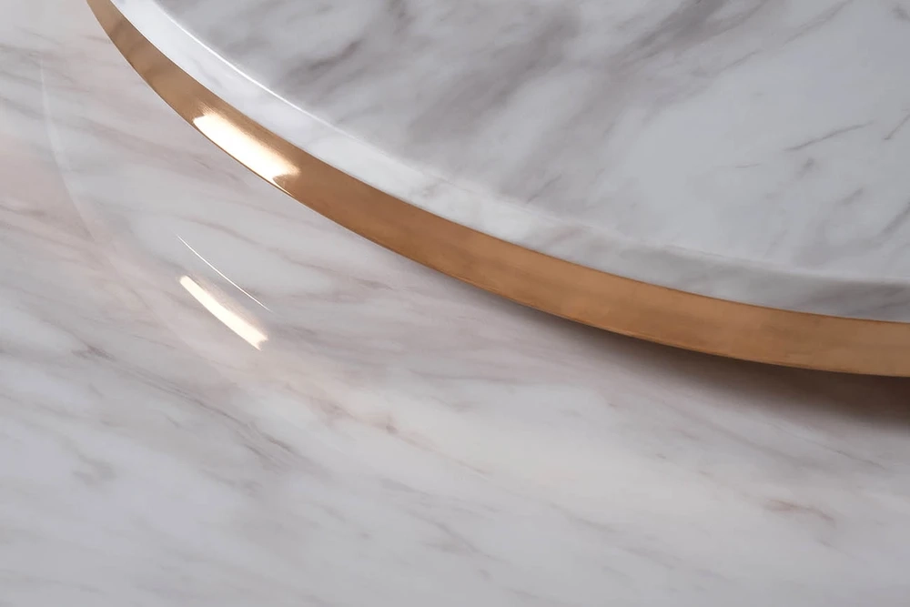 Журнальный стол Garda Decor 101 БЕЛАЯ 57EL-ET101B