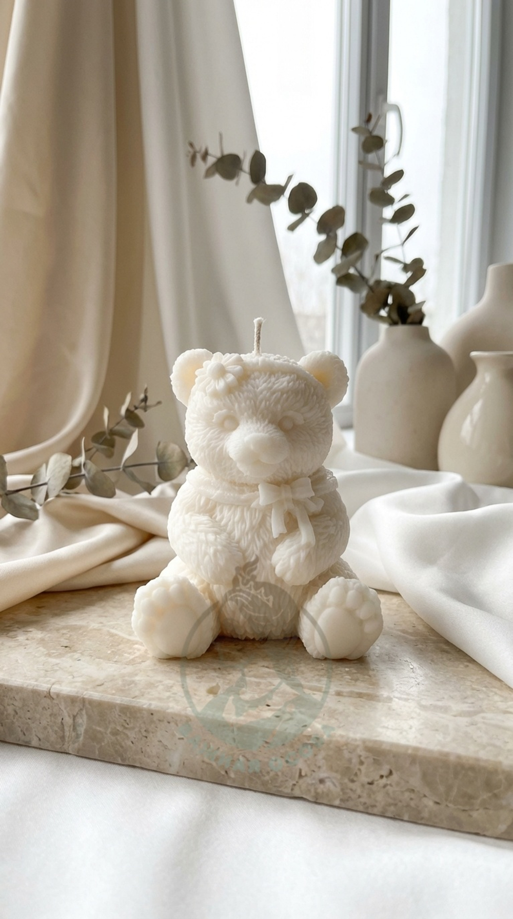Свеча "Мишка-малышка"
