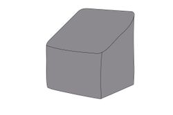Защитный чехол на кресло Канны 71×74×69 см, цвет серый