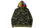 A Bathing Ape Shark 1st Camo Shark Relaxed Full Zip Худи