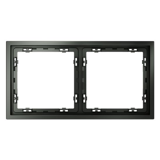 Рамка пластиковая VOLTUM S70 на 2 поста, (титан)