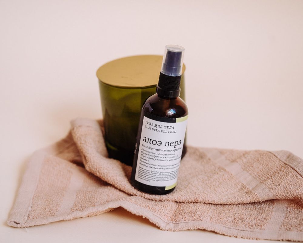 ГЕЛЬ ДЛЯ ТЕЛА "АЛОЭ ВЕРА", 100 мл (Краснополянская косметика)