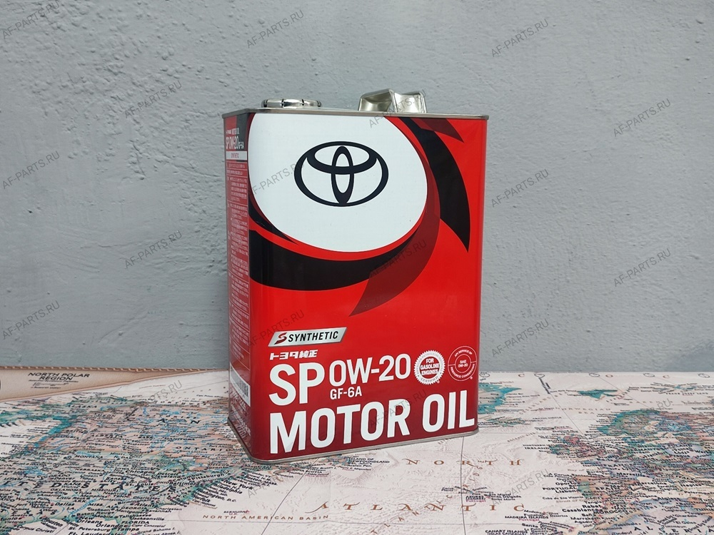 Масло моторное TOYOTA 0W20 (Япония)