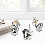 Подставки для колец Zoola 3 штуки хром