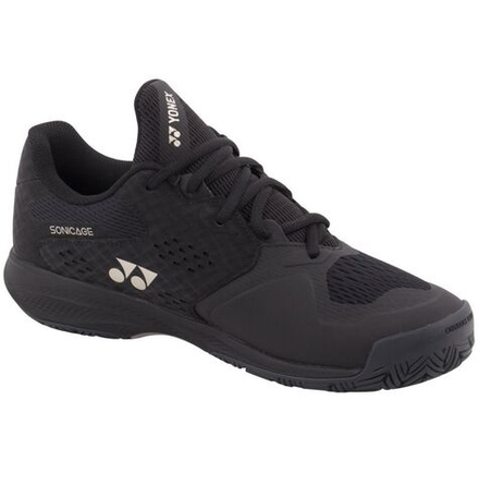 Женские теннисные кроссовки Yonex Power Cushion Sonicage - black/mocha gray