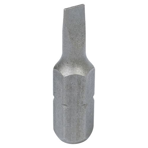 KING TONY (102545S1) Вставка (бита) торцевая 1/4", L = 25 мм, Slotted, SL4.5 х 0.6 мм