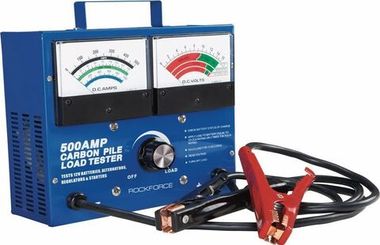 Тестер аккумуляторных батарей, генераторов и пускового тока аналоговый (12V,500А) RockForce##Rock FORCE RF-8309