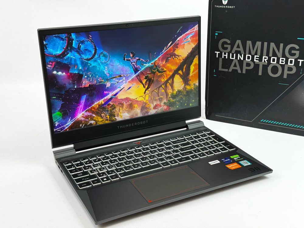 Игровой ноутбук Thunderobot I9-13900H / RTX 4060 / 16GB / 512GB / 2.5K / 165HZ / Win 11 / Русско-Английская клавиатура