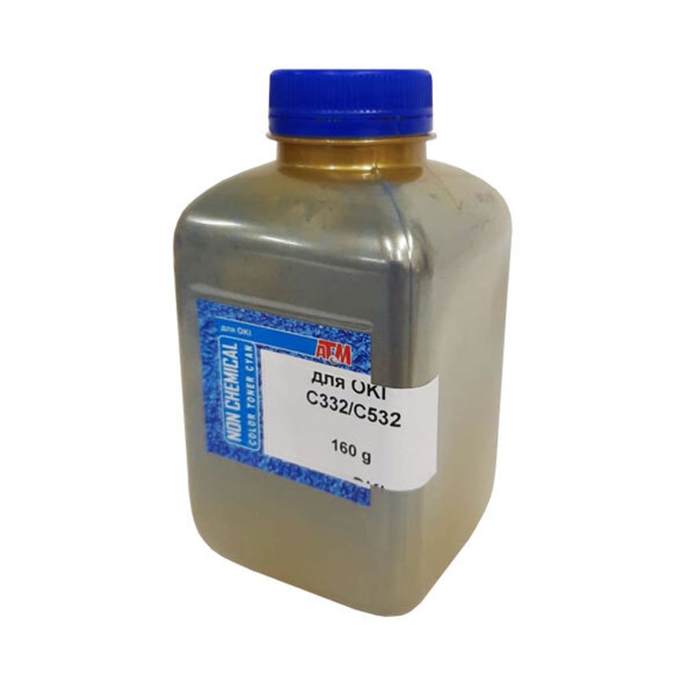 Тонер для OKI C332/C532 (160гр. голубой, TOMOEGAWA) Gold ATM