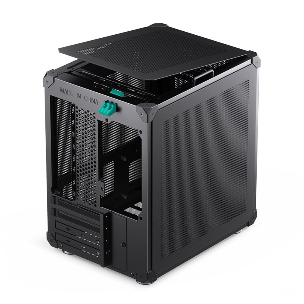 Корпус JONSBO C6 Handle, ITX, M-ATX, черный (без БП)