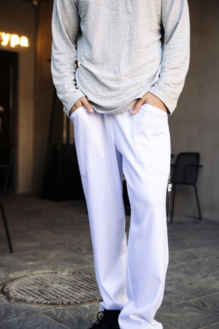 Джоггеры Alaska, белый