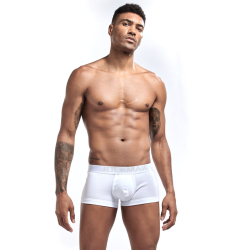 Мужские трусы хипсы белые JOCKMAIL JM6032-1