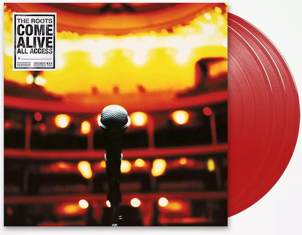 The Roots - The Roots Come Alive (Red 3LP) новая виниловая пластинка