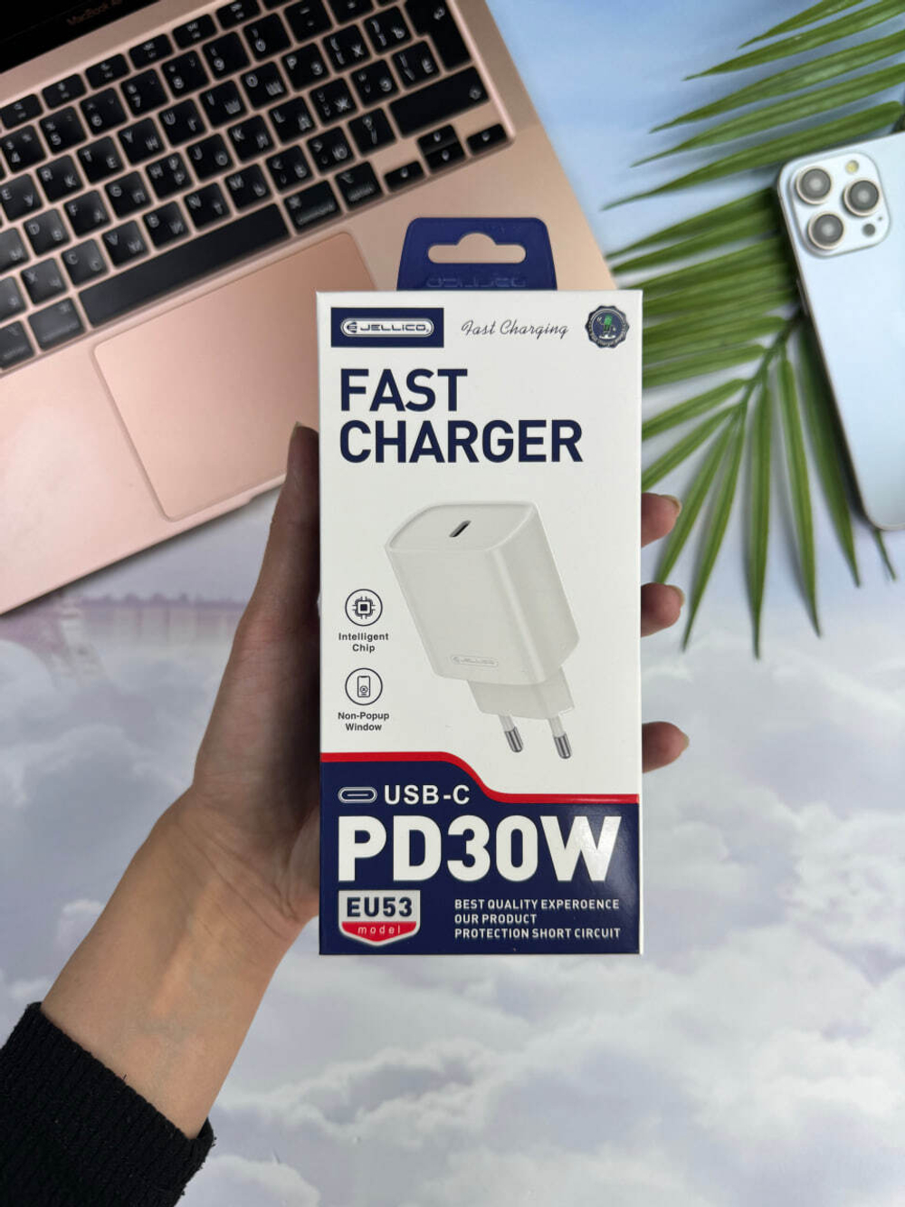 СЗУ JELLICO EU53 PD USB-C 30W