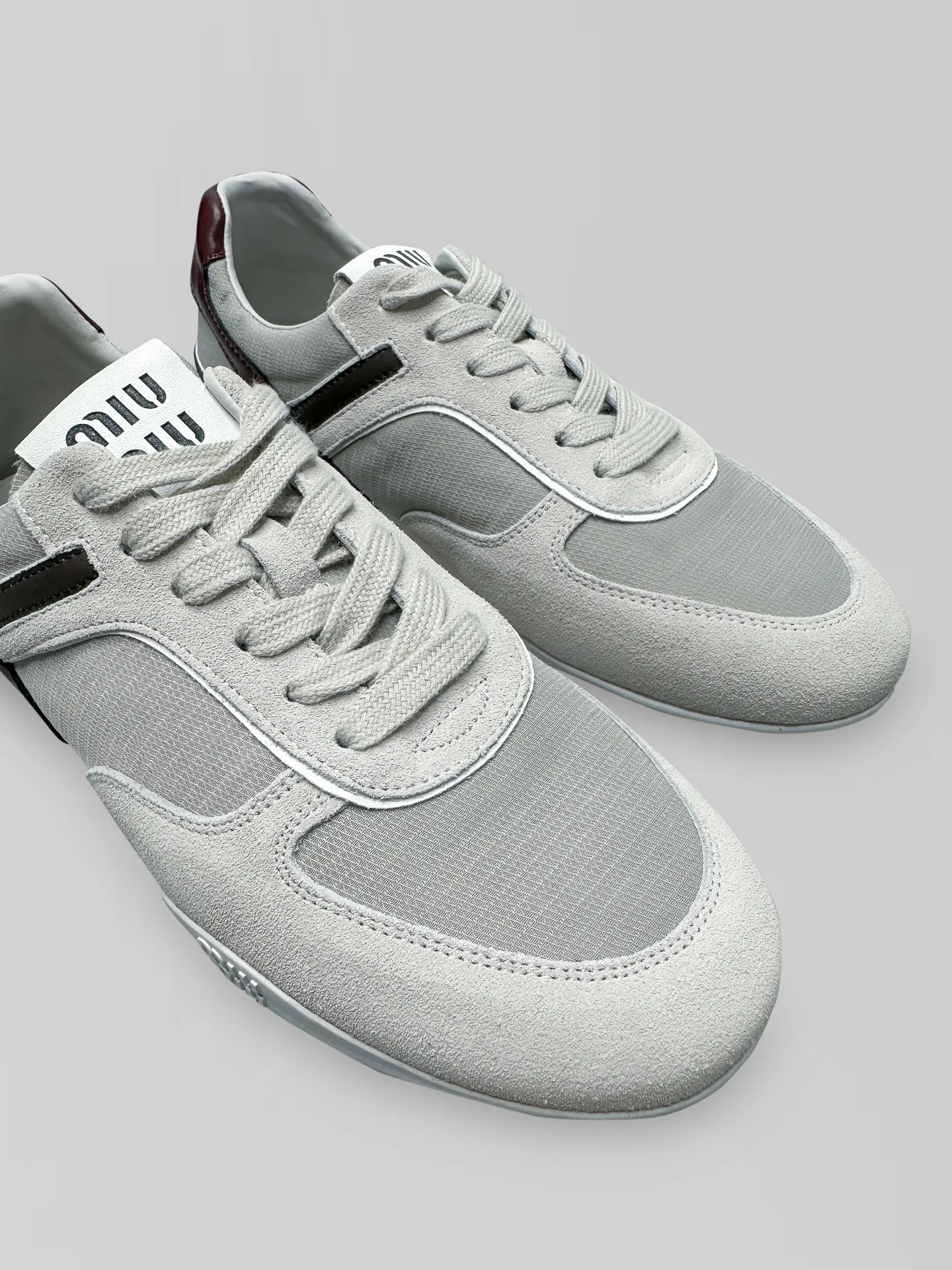 Кеды Calzature donna PA201-6 с замшевыми вставками