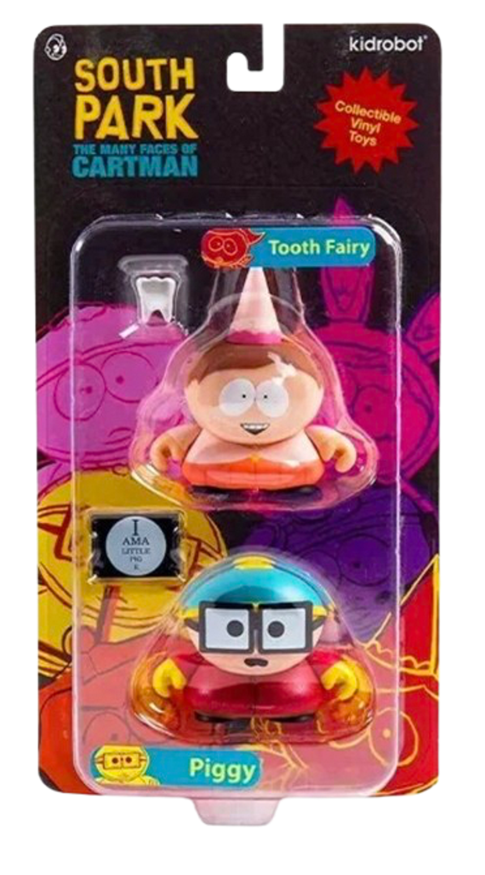 Набор фигурок Kidrobot South Park: The Many Faces of Cartman Toothfairy and Piggy