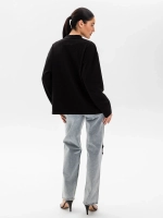 Лонгслив SHIMMER,черный