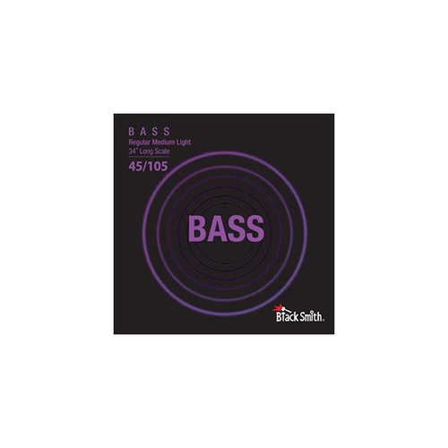 BlackSmith Bass Regular Medium Light 34" Long Scale 45/105