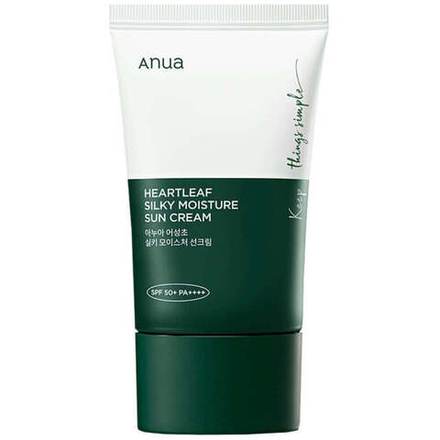 ANUA Heartleaf Silky Moisture Sunscreen 50ml