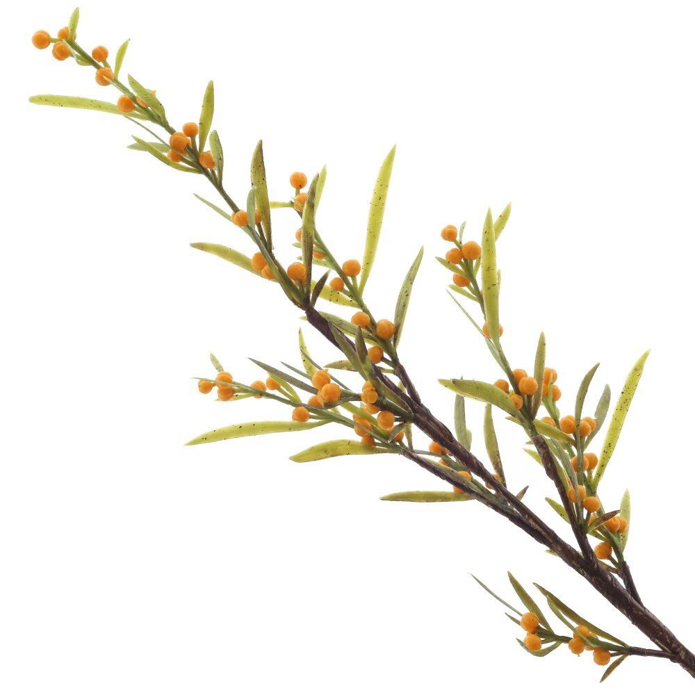 GAEM Цветок искусственный "Облепиха", L16 W16 H67 см