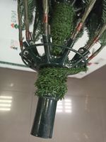 Заснеженная ель с шишками «Амелия» (литая хвоя) 150 см / 1.5 м