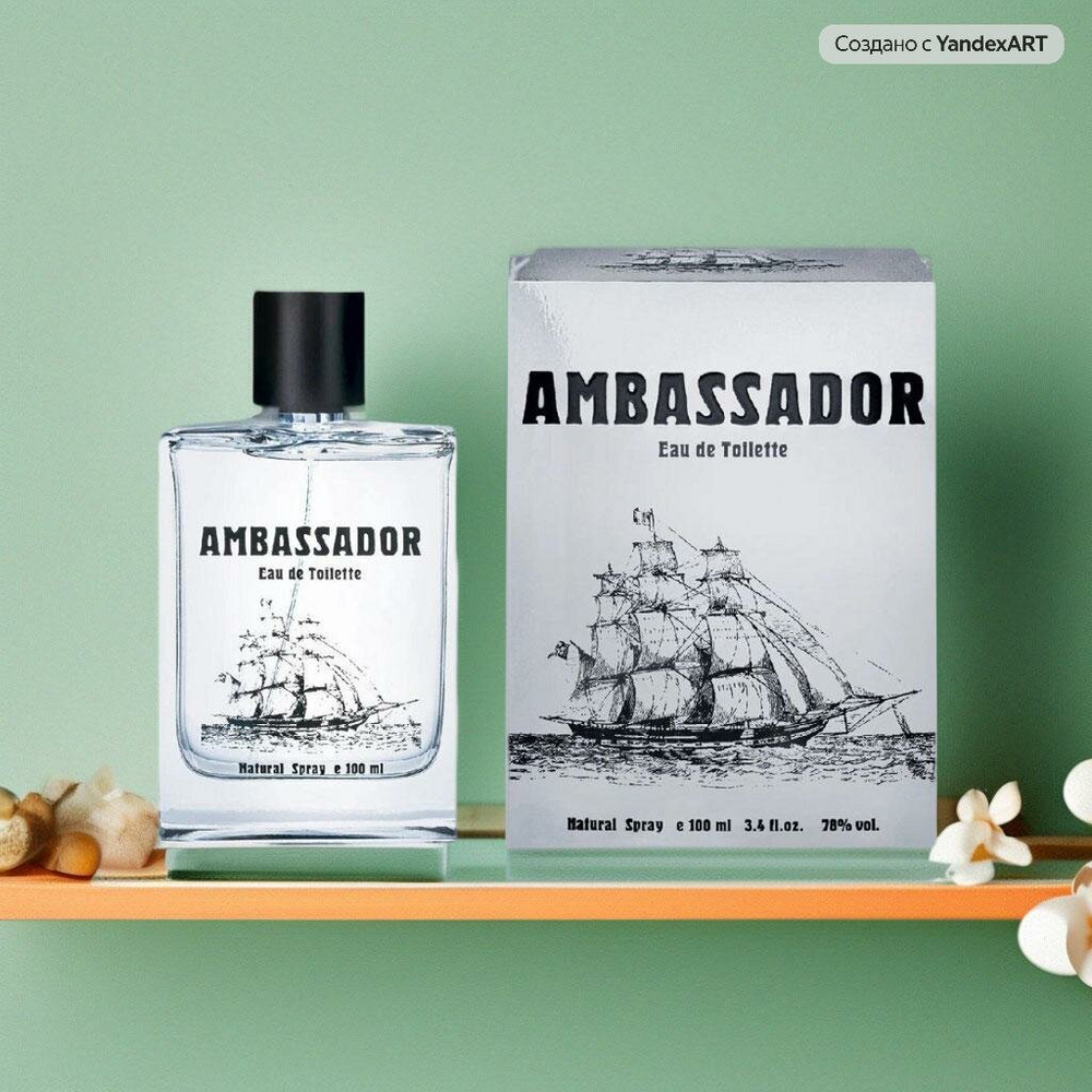Genty туалетная вода Ambassador, 100 мл