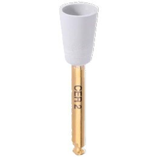 Полир стоматологический чашевидный, для высокоглянцевой полировки керамики, серый, диаметр 6,0 мм, хвостовик угловой (RA) K.94022F.204.060 , Комет, Германия