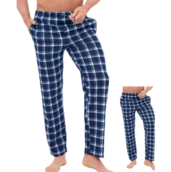 Брюки домашние мужские в клетку Cornette 691/61