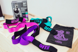 Набор из трех тканевых эспандеров UNIQ