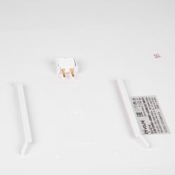 ULI-Q110 55W-3000K+4000K+6500K-S45 WHITE Светильник светодиодный накладной. Теплый свет3000K+Белый свет4000K+Дневной свет6500K. 450х450мм. IP40. Корпус белый. TМ Volpe