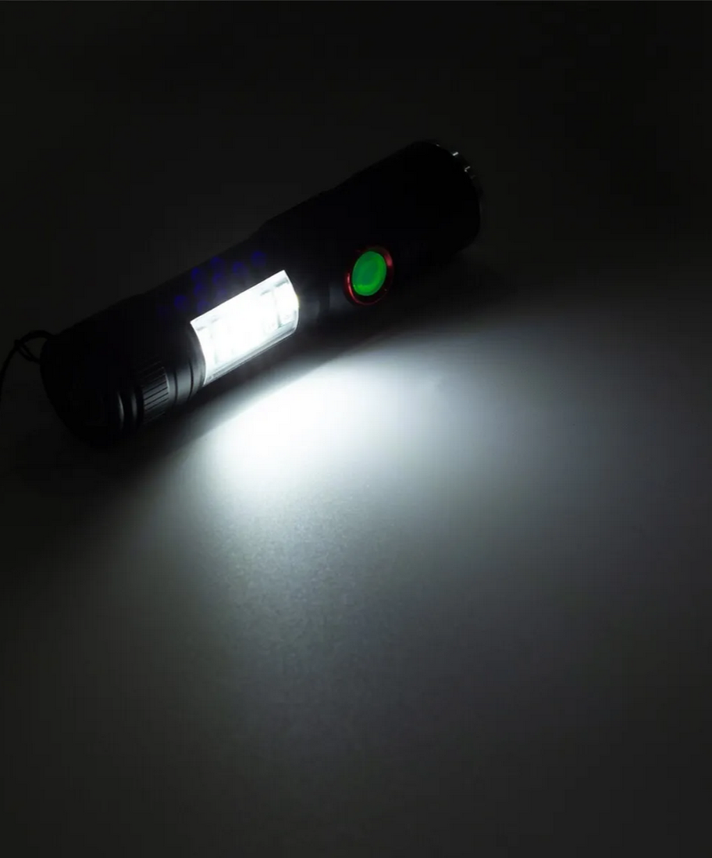 Фонарь ручной, карманный яркий Огонь H-980-P50 USB