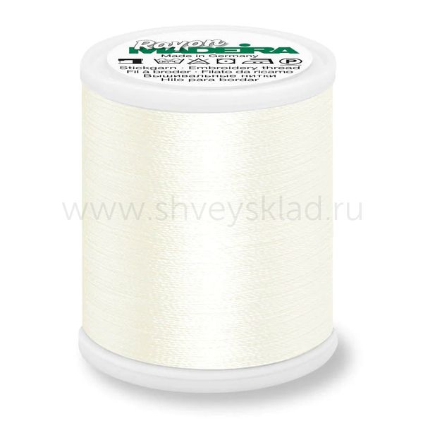 Нитки вышивальные вискоза Madeira Rayon №40, 200 м, цв. 1067, 9840, 5 катушек