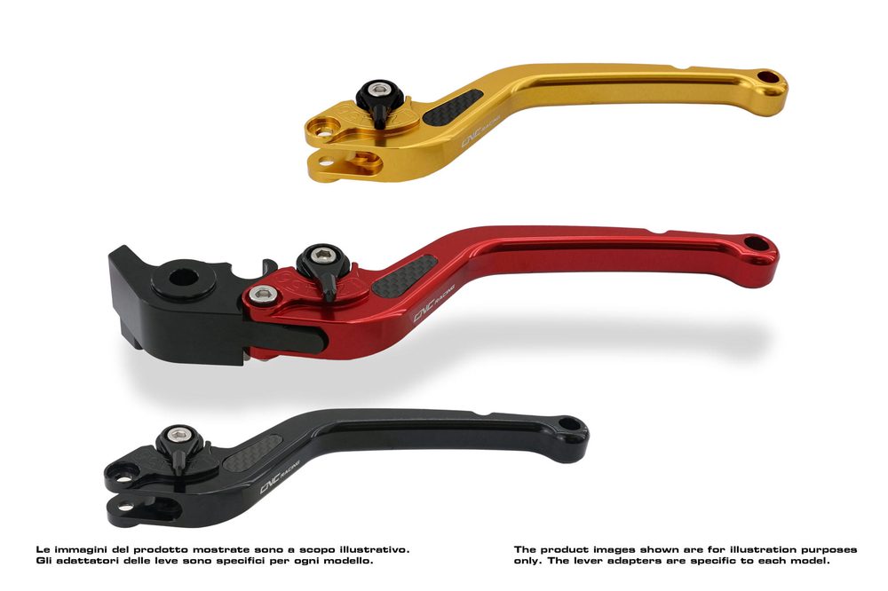 LBL04-LCL12 CNC RACING LONG BRAKE/CLUTCH LEVERS