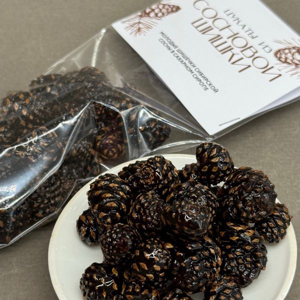 Цукаты из сосновой шишки, 100гр