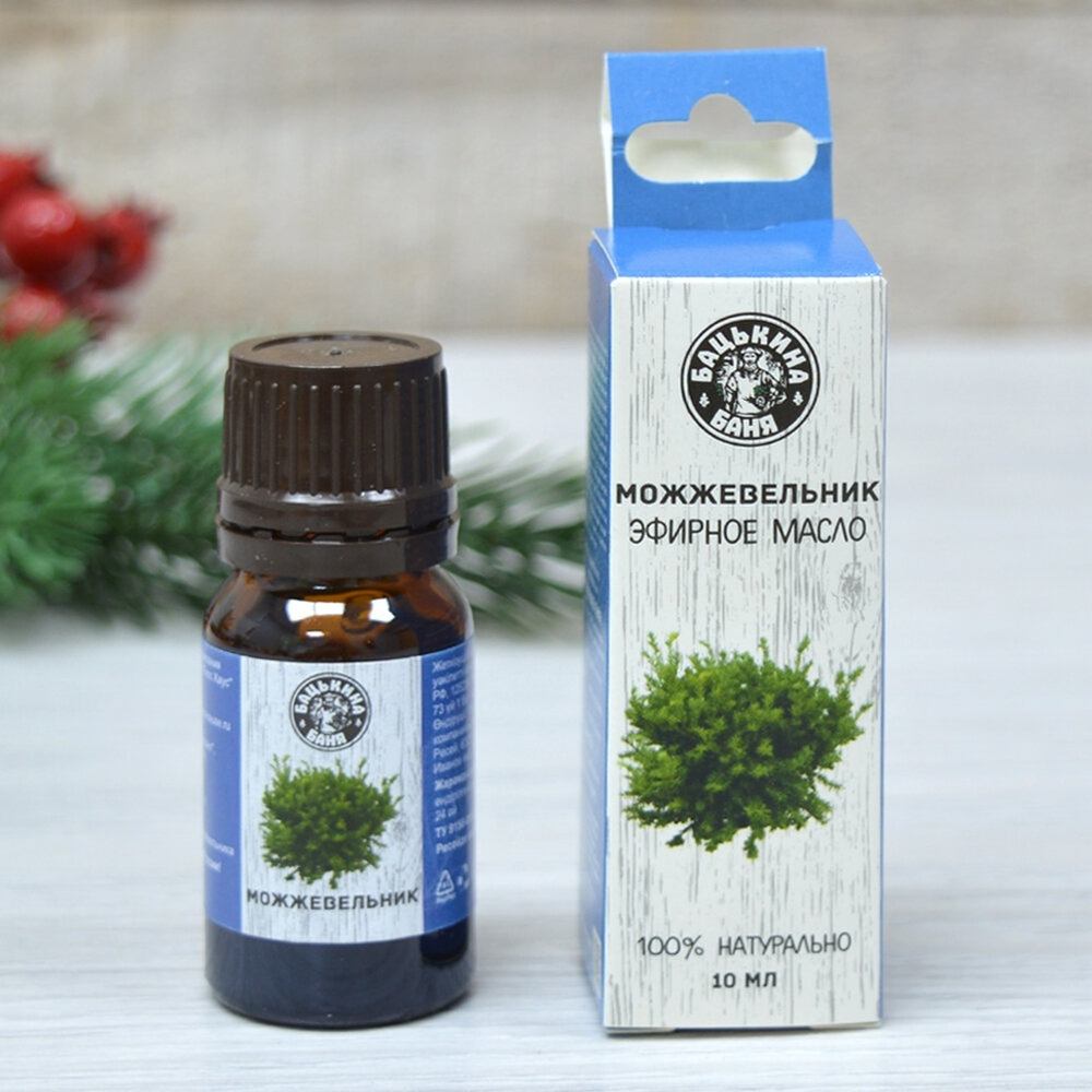 Эфирное масло "Можжевельник" тм "Бацькина баня"