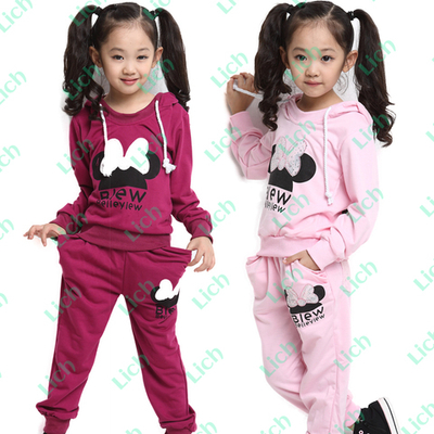 Костюм детский спортивный из худи и брюк