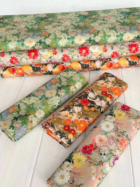 БЕЛО-МАЛИНОВЫЙ БУКЕТ - 100% ХЛОПОК 4