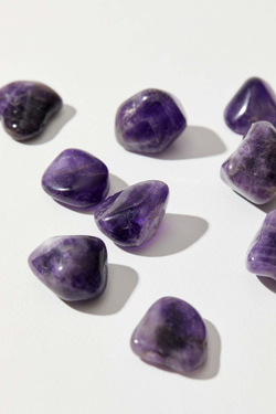 Аметист галтовка