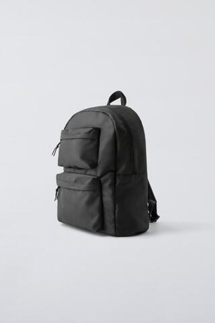 ZARA БАЗОВЫЙ РЮКЗАК, ЧЕРНЫЙ