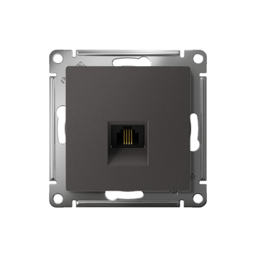 Розетка телефонная AtlasDesign RJ11 механизм базальт SE ATN001481